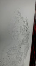 Load image into Gallery viewer, Etched Mucha Designer Mirror