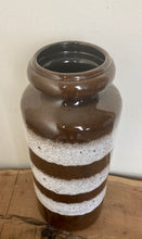 Load image into Gallery viewer, Lovely vintage Scheurich pottery West Germany fat lava ceramic collectibles piece 517-30