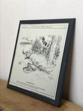 Load image into Gallery viewer, Vintage punch London magazine mirror plaque humorous advertising collectible