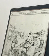 Load image into Gallery viewer, Vintage Punch Edwardian magazine London humorous mirror