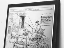 Load image into Gallery viewer, Vintage Punch magazine London humorous advertising mirror