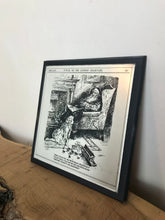 Load image into Gallery viewer, Wonderful vintage punch Edwardian magazine comic book mirror
