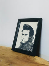 Load image into Gallery viewer, Vintage James Dean famous movie actor mirror