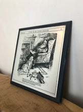 Load image into Gallery viewer, Wonderful vintage punch Edwardian magazine comic book mirror