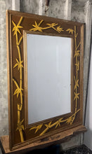 Load image into Gallery viewer, Antique Bamboo Frame Mirror