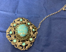 Load image into Gallery viewer, Beautiful mid century art nouveau renaissance jewellery