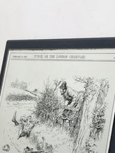 Load image into Gallery viewer, Vintage punch London magazine mirror plaque humorous advertising collectible