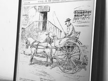 Load image into Gallery viewer, Vintage Punch magazine London humorous advertising mirror