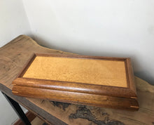 Load image into Gallery viewer, Stylish vintage oak jewellery box luxurious finish