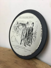 Load image into Gallery viewer, Vintage Punch magazine London humorous Edwardian advertising mirror
