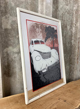 Load image into Gallery viewer, Vintage American Car Advertising Mirror, Automobile, Collectables Wall Art, Sports Car Picture, Memorabilia, Retro Style, Furnishings
