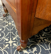 Load image into Gallery viewer, Wonderful late Victorian washstand, burr walnut and marble furniture, antique, period piece, bathroom cabinet, vanity, interior design
