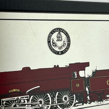 Load image into Gallery viewer, Vintage London, Midland and Scottish Railway, train advertising mirror, Royal Scot, collectable, picture, transport, steam locomotives
