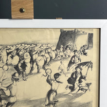 Load image into Gallery viewer, Vintage print of Alvaro Cunhal “Drawings of Prison” communist leader portugal
