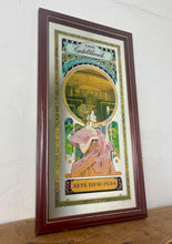 Load image into Gallery viewer, This beautiful art deco vintage mirror, made around 1960, is a stunning collectible piece advertising the famous Spanish Wine Cavas Castellblanch.
