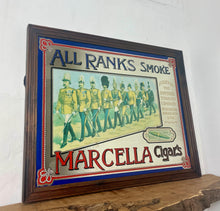 Load image into Gallery viewer, The piece showcases the soldiers marching in an order if rank listed underneath,  antique feel with stunning colours and intricate details. The fonts used in the design are eye-catching, and the overall aesthetic is vibrant and stylish
