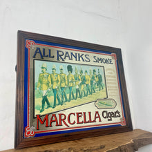 Load image into Gallery viewer, The piece showcases the soldiers marching in an order if rank listed underneath,  antique feel with stunning colours and intricate details. The fonts used in the design are eye-catching, and the overall aesthetic is vibrant and stylish
