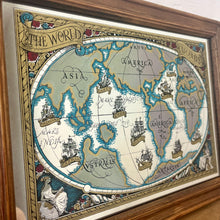 Load image into Gallery viewer, This stunningly detailed map, with its intricate design and historical significance, is an accurate map of the world drawn according to the most actual descriptions, latest discoveries, and best observations made by English or strangers.
