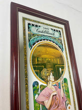 Load image into Gallery viewer, This beautiful art deco vintage mirror, made around 1960, is a stunning collectible piece advertising the famous Spanish Wine Cavas Castellblanch.
