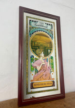 Load image into Gallery viewer, This beautiful art deco vintage mirror, made around 1960, is a stunning collectible piece advertising the famous Spanish Wine Cavas Castellblanch.
