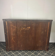 Load image into Gallery viewer, This is a classic late Georgian, mahogany, English chest of drawers dating to early c.1800.This large chest has seven drawers: three small drawers, two medium drawers, and two full-length drawers. It offers generous storage in an elegant and practical form.
