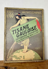 Load image into Gallery viewer, The poster exemplifies Art Nouveau characteristics with its flowing lines, naturalistic motifs (like the woman pouring the tea onto a globe, symbolising its worldwide benefit), and a focus on feminine beauty.
