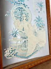 Load image into Gallery viewer, Vintage Bohemian Art Nouveau Lady Decorative Mirror

