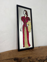 Load image into Gallery viewer, Art Deco Vintage Fashion Clothing Wall Mirror
