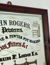Load image into Gallery viewer, The stunning visuals showcase a beer engine, antique ceiling light, and candlelight with an intricate finish. The mirror has a dual gold border and floral design hinting at the corners. This piece will create a standout piece to add history and superb design to your home.
