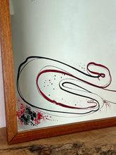 Load image into Gallery viewer, The Art Nouveau style is characterised by flowing lines and organic elements, particularly evident in the tree and surrounding design, which hints at an Art Nouveau style or a later revival style from the mid-century.
