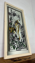 Load image into Gallery viewer, Beautiful vintage framed mirror featuring Alphonse Mucha&#39;s iconic Art Nouveau illustration, &quot;The Seasons: Summer,&quot; from his renowned &quot;Four Seasons&quot; series.
