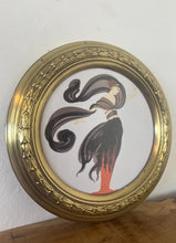 Load image into Gallery viewer, This decorative picture features an Art Deco design by the renowned Russian-born French artist Erté (Romain de Tirtoff), known for his influential work in fashion, graphic arts, and costume design.
