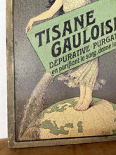 Load image into Gallery viewer, The poster exemplifies Art Nouveau characteristics with its flowing lines, naturalistic motifs (like the woman pouring the tea onto a globe, symbolising its worldwide benefit), and a focus on feminine beauty.
