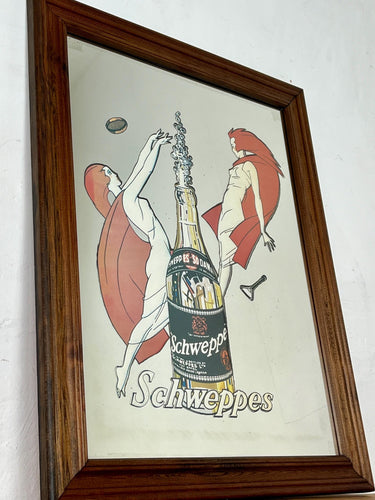 This mirror is a piece of breweriana or advertising collectible, sought after by enthusiasts of vintage advertisements and brand history.