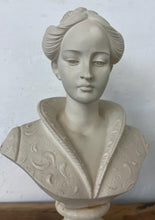 Load image into Gallery viewer, The bust by Arnoldo Giannelli, an Italian sculptor known for his alabaster and marble reproductions in classical styles.
