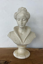 Load image into Gallery viewer, The bust by Arnoldo Giannelli, an Italian sculptor known for his alabaster and marble reproductions in classical styles.

