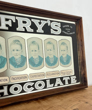 Load image into Gallery viewer, Stunning Vintage Fry’s Five Boys milk chocolate mirror.
