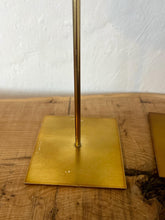 Load image into Gallery viewer, Vintage selection of a row of colourful fabric torso mannequins on stands, suitable for displaying jewellery, and can be used in your home, in a retail setting, or for fashion purposes.
