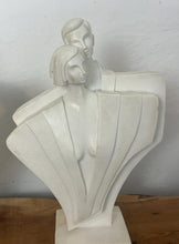 Load image into Gallery viewer, The retro sculpture bookends are a well-known piece from the Lindsey B studio, created by artist Ted Balkwill.
