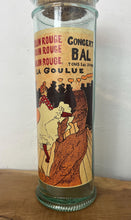Load image into Gallery viewer, Vintage Art Nouveau Pasta Jar, French Moulin Rouge, Henri Toulouse - Lautrec, Kitchen Interior
