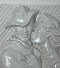 Load image into Gallery viewer, This ceramic wall plaque is a vintage piece from the 1970s, designed by the Swedish artist Ewa Jarenskog for the manufacturer Jie Gantoft.
