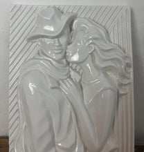 Load image into Gallery viewer, This ceramic wall plaque is a vintage piece from the 1970s, designed by the Swedish artist Ewa Jarenskog for the manufacturer Jie Gantoft.
