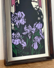 Load image into Gallery viewer, Amethyst is a famous Art Nouveau lithograph created by the Czech artist Alphonse Mucha in 1900. It is one of four works in his acclaimed "The Precious Stones" series, where each panel features a woman personifying a specific gemstone.
