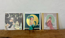 Load image into Gallery viewer, This vintage Art Deco set of 3 decorative tiles is a beautiful addition to your home.
