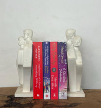 Load image into Gallery viewer, The retro sculpture bookends are a well-known piece from the Lindsey B studio, created by artist Ted Balkwill.
