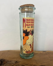 Load image into Gallery viewer, Vintage Art Nouveau Pasta Jar, French Moulin Rouge, Henri Toulouse - Lautrec, Kitchen Interior
