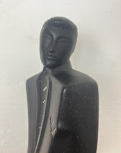 Load image into Gallery viewer, This post modern sculpture is a vintage Lindsey B (Balkwill) style ceramic figure of a man, often referred to by the name 'Rick'.
