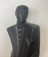 Load image into Gallery viewer, This post modern sculpture is a vintage Lindsey B (Balkwill) style ceramic figure of a man, often referred to by the name 'Rick'.
