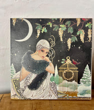 Load image into Gallery viewer, This vintage Art Deco set of 3 decorative tiles is a beautiful addition to your home.
