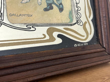 Load image into Gallery viewer, A beautiful Art Deco mirror is a popular decorative print that depicts a woman, sometimes referred to as a "flapper girl," in a 1920s aesthetic.
